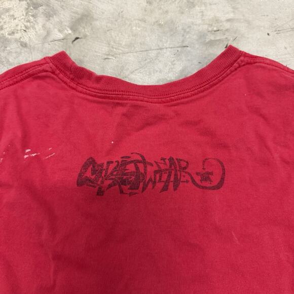 Y2K Revolutionary Love Religious Shirt Mens Size XL Red CHRIST Jesus READ DESCRI - Picture 7 of 9